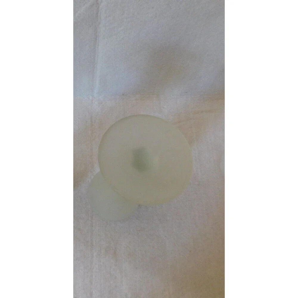 Vintage Tiara Indiana Glass Powder Horn Cornucopia Pilsner 10 oz Frosted